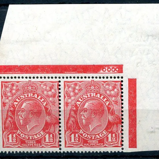 1926-30 Small Multiple Watermark Perf. 14 1½d red ...