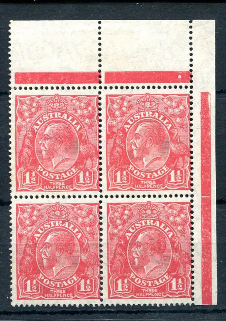 1926-30 Small Multiple Watermark Perf. 14 1½d ... Image 1++