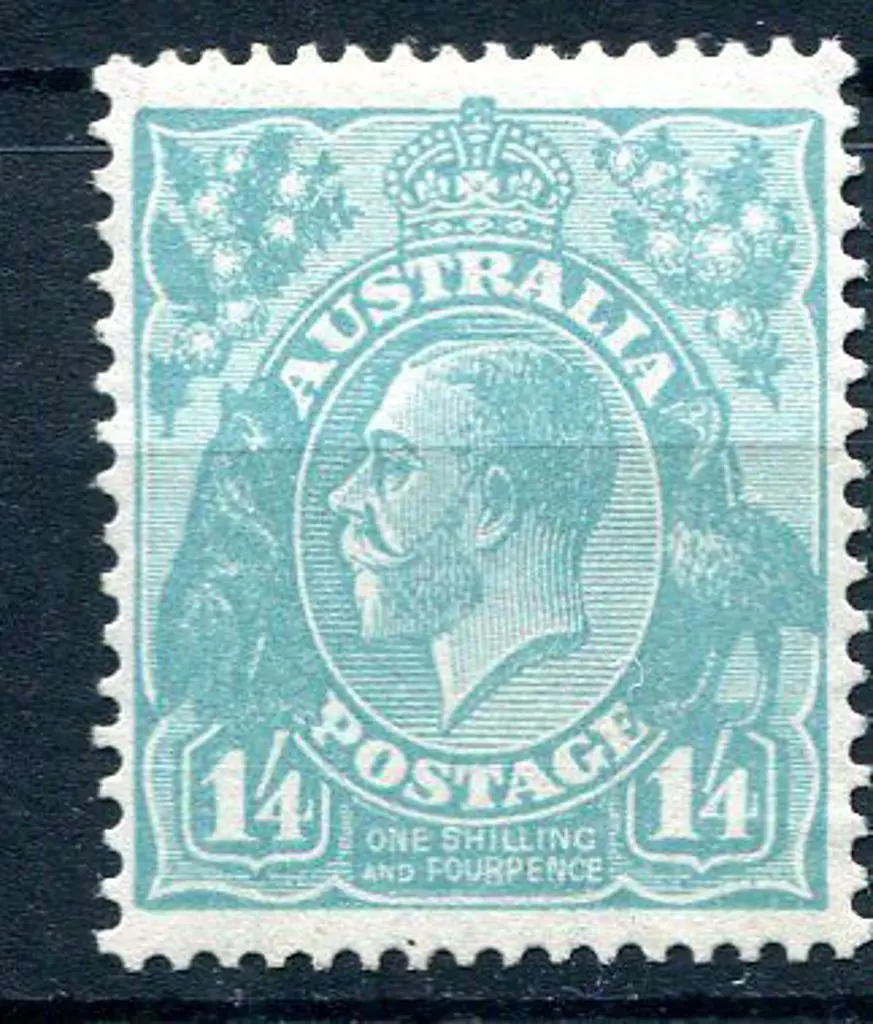 1931-36 CofA Watermark 1/4d greenish-blue. MUH & ... Image 1++