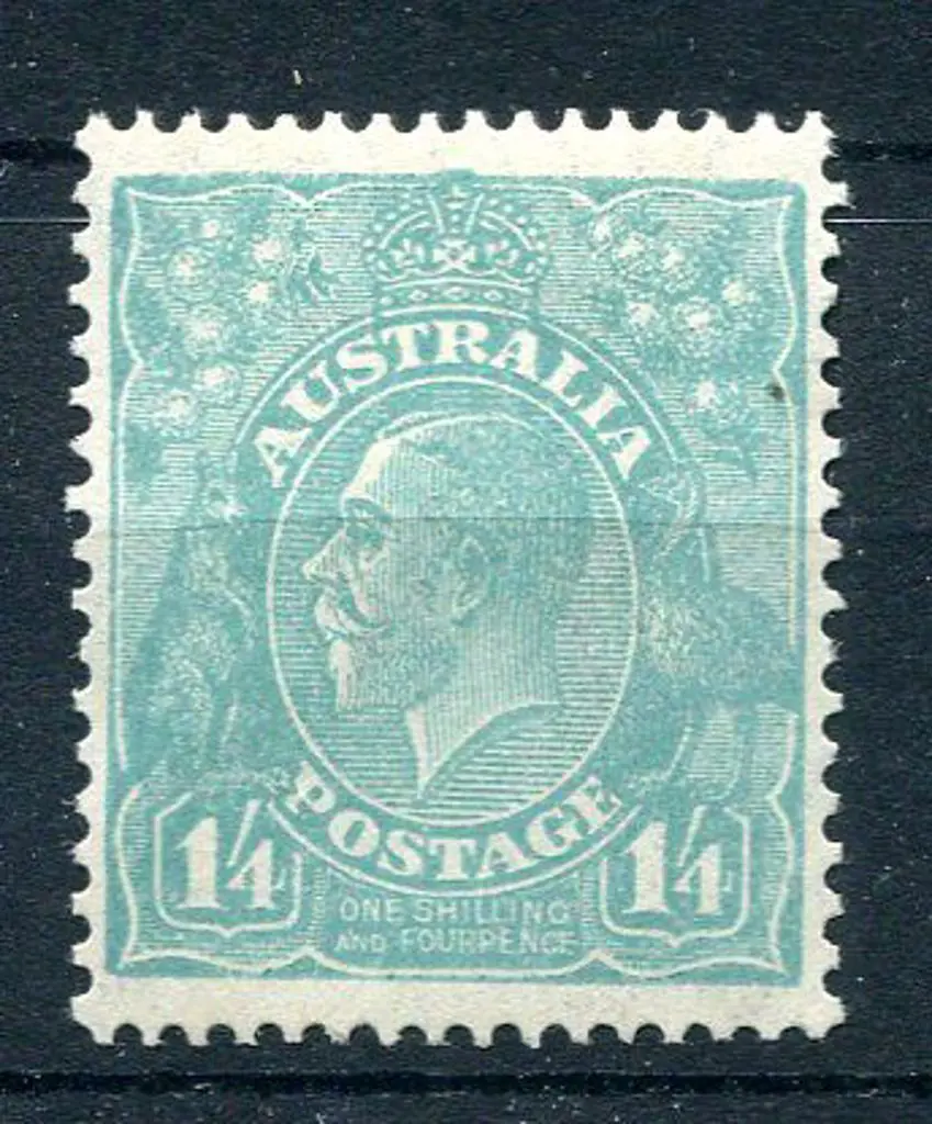 1931-36 CofA Watermark 1/4d greenish-blue with ... Image 1++