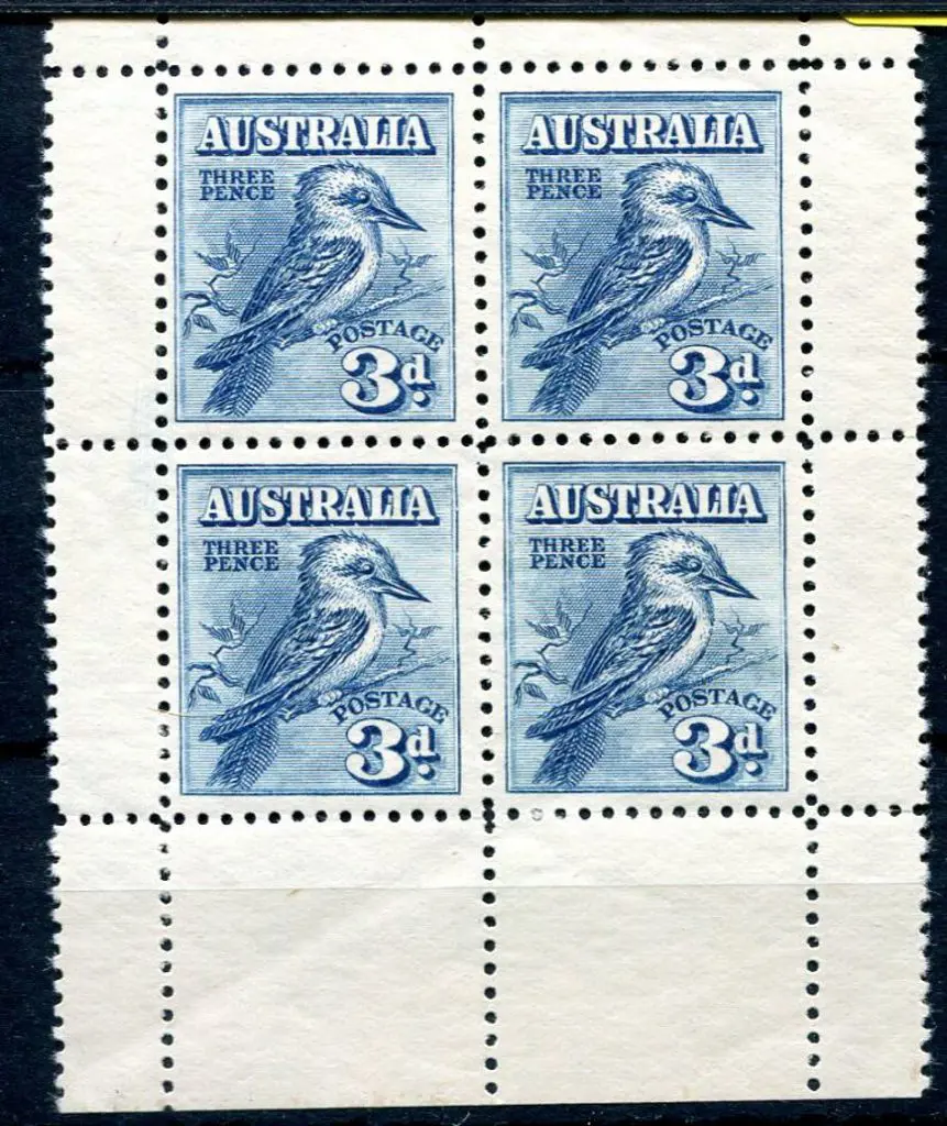 1928 Kookaburra Exhibition Miniature Sheet from ... Image 1++