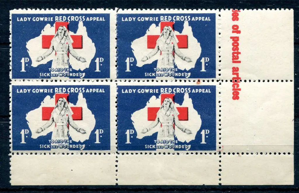 1940's Lady Gowrie Red Cross Appeal cinderella ... Image 1++
