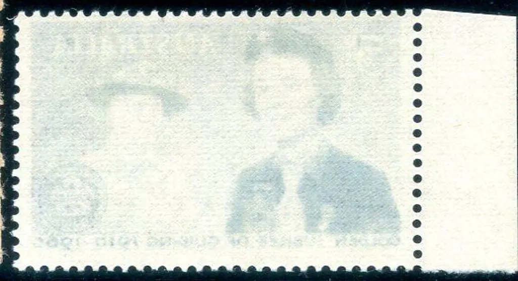1960 5d Girl Guide Movement with strong offset. ... Image 1++