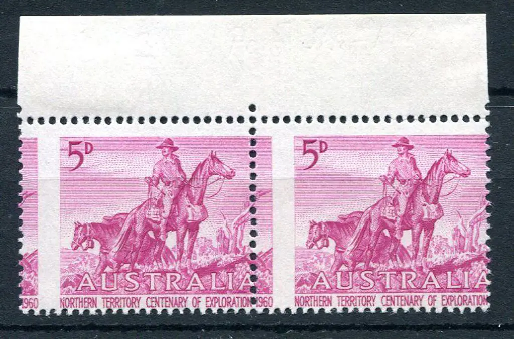 1960 5d Northern Territory Exploration top ... Image 1++