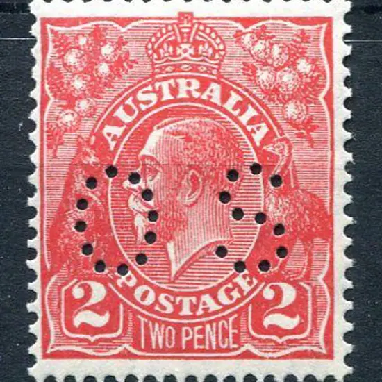 1930 2d golden-scarlet, SMW, Perf. 13½x12½ ...