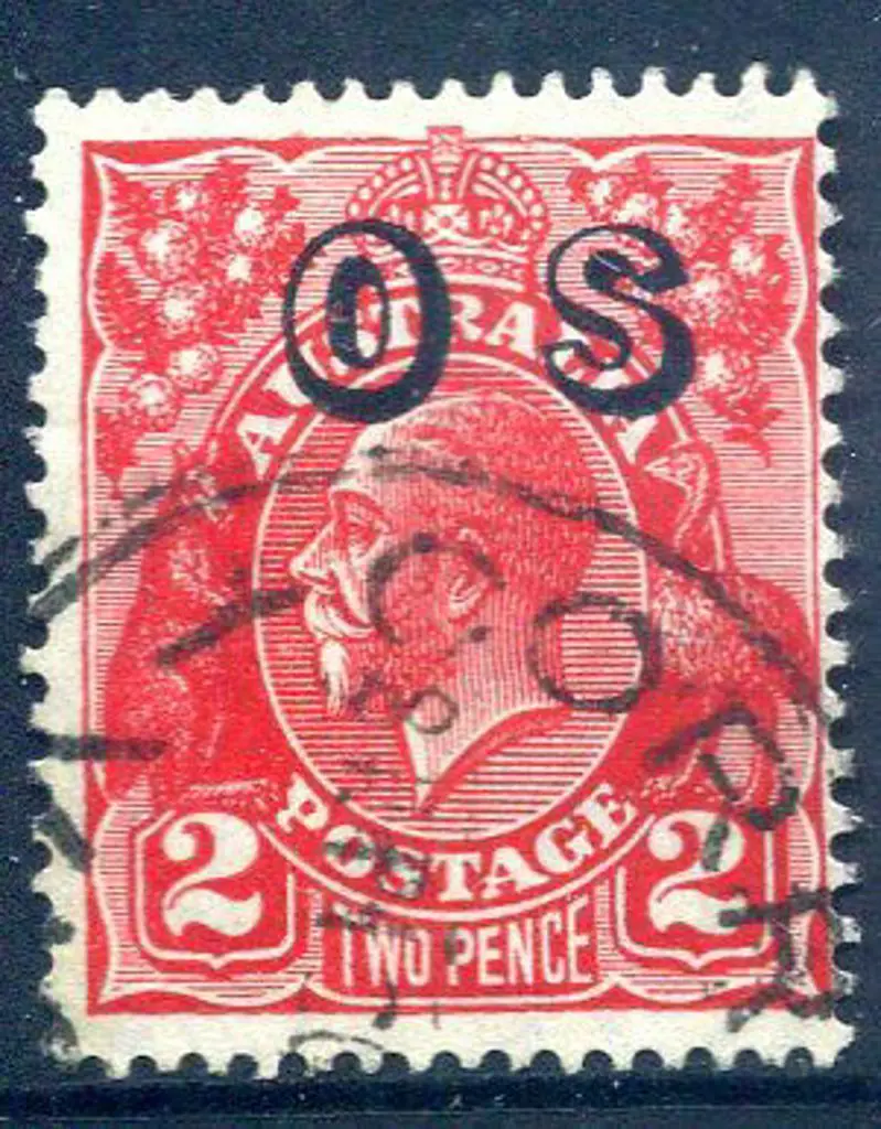 1932 2d deep golden scarlet, Die III, SMW, perf. ... Image 1++