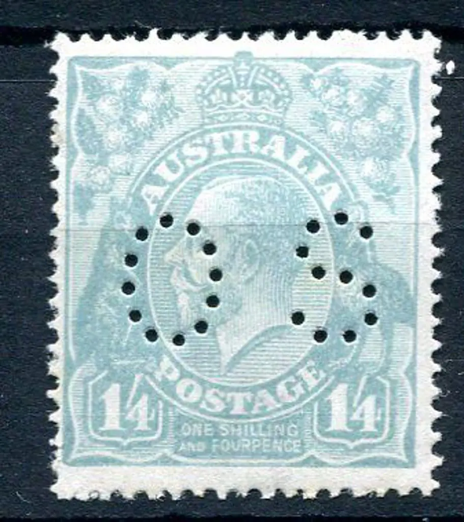 1926 1/4d pale turquoise, single wmk perfined ... Image 1++