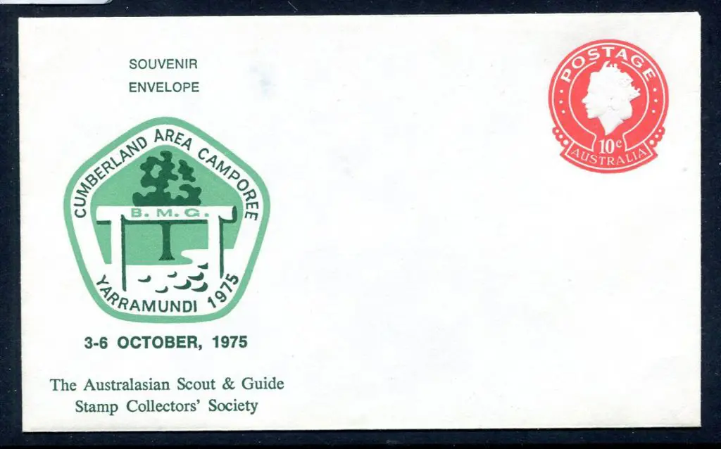 1975 10c QEII embossed PTPO env for "Cumberland ... Image 1++