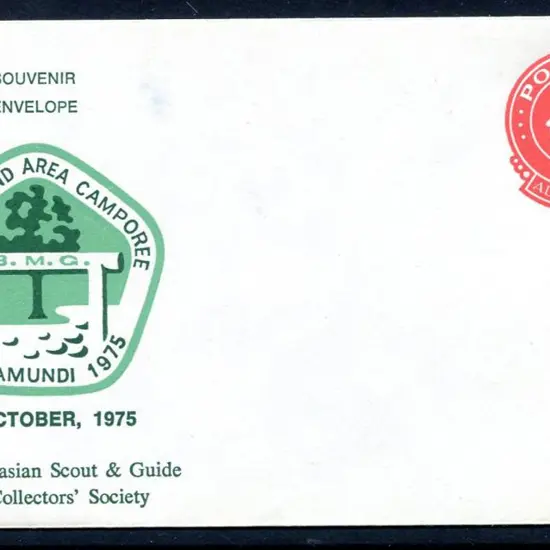 1975 10c QEII embossed PTPO env for "Cumberland ...