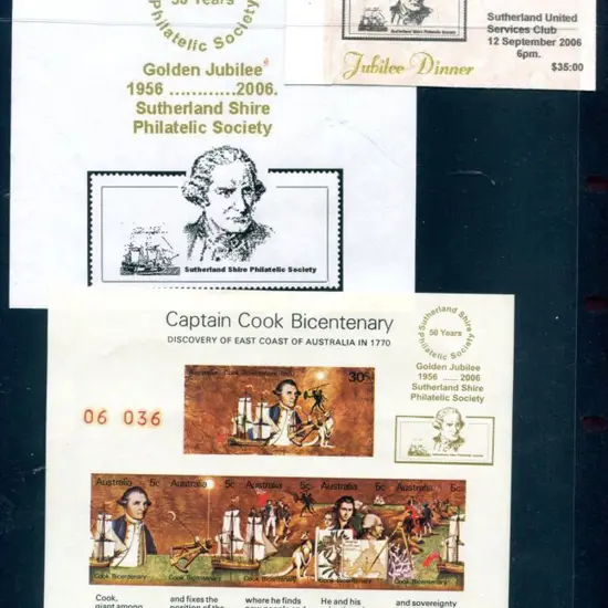 2006 (12th Sept) Sutherland Shire Philatelic ...