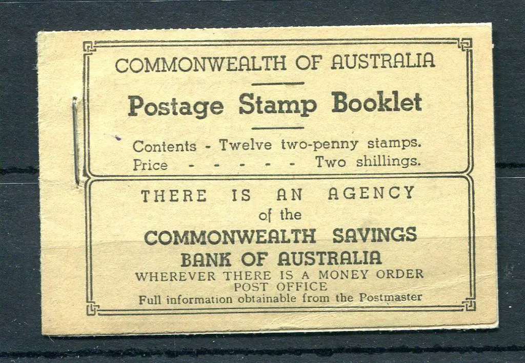 1935/38 2/- black on green cover with "Rates of ... Image 1++