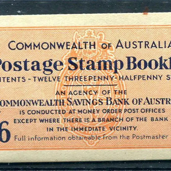 1952 3/6s KGVI booklet with tropical wax ...
