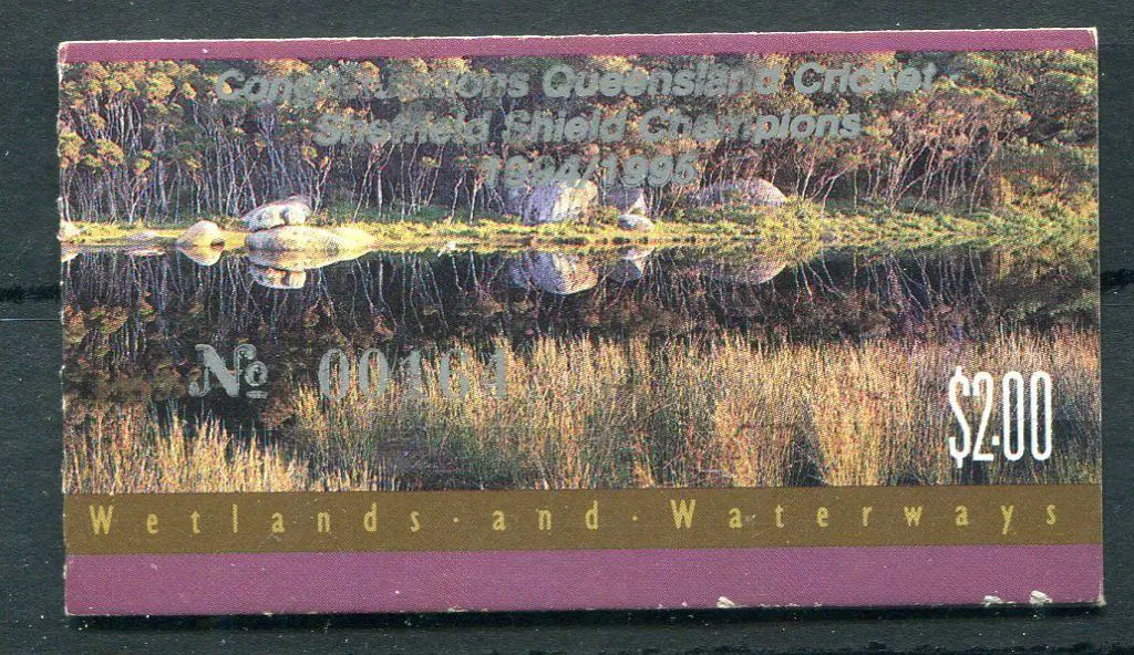1992 $2 Wetlands 1K reprint ovptd "Congratulations ... Image 1++