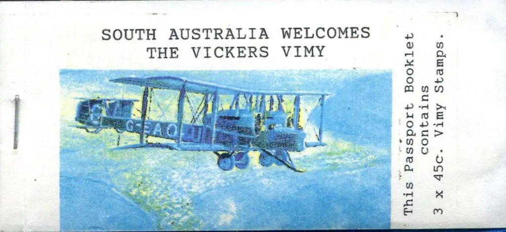1994 Aeropex "South Australia Welcomes The Vickers ... Image 1++