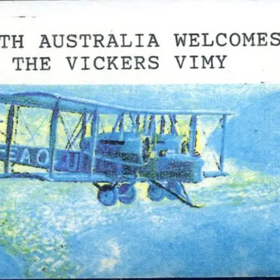1994 Aeropex "South Australia Welcomes The Vickers ...