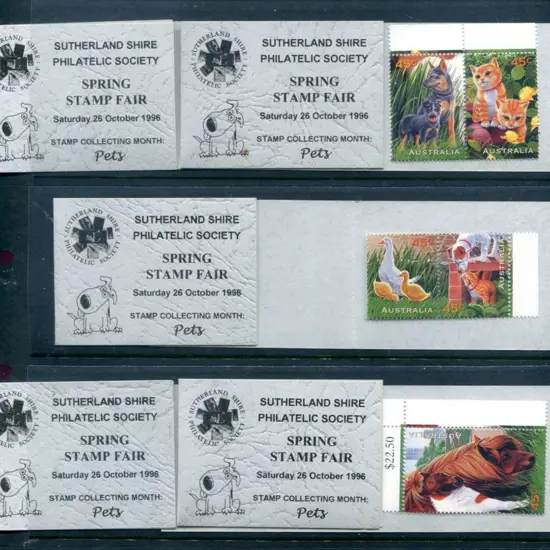 1996 Sutherland Shire Philatelic Society Spring ...