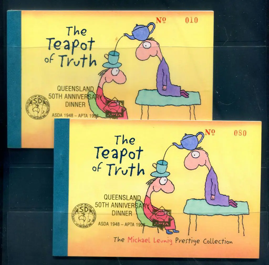 1998 $9.80 Teapot of Truth Prestige ovptd ... Image 1++