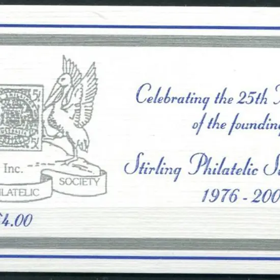 2001 $4 "Celebrating the 25th Anniversary of the ...