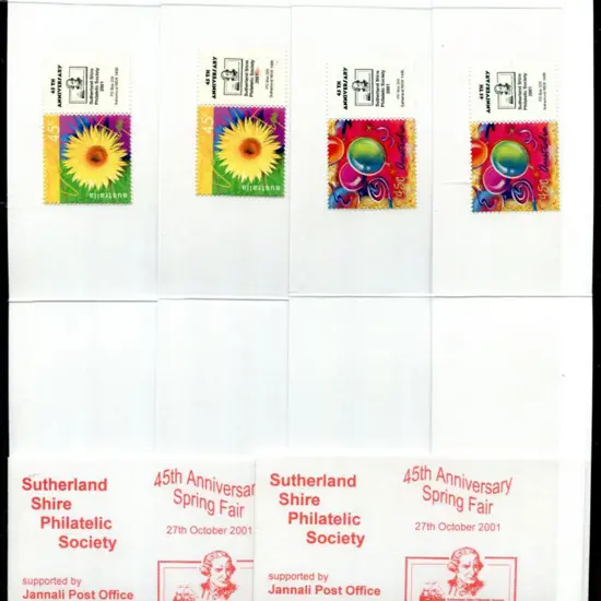 2001 Sutherland Shire Philatelic Society Spring ...