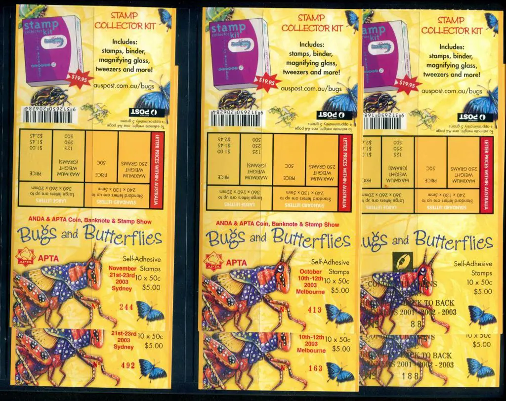 2003 $5 Bugs & Butterflies ovptd "Congratulations ... Image 1++