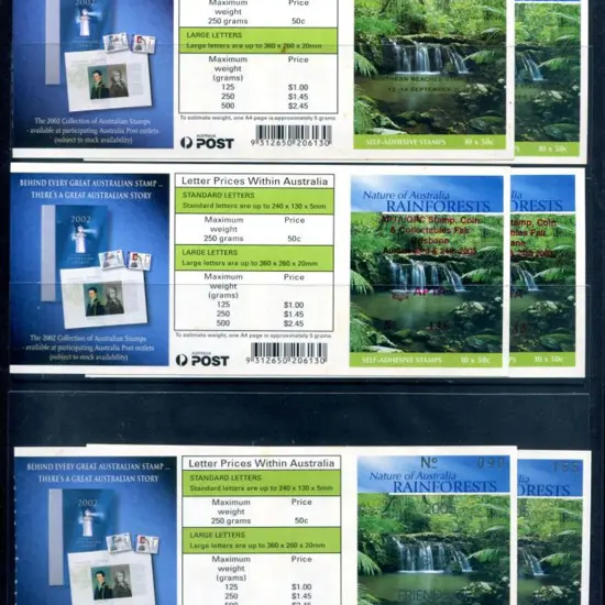 2003 $5 Rainforests ovptd "APTA/QPC Stamp, Coin & ...