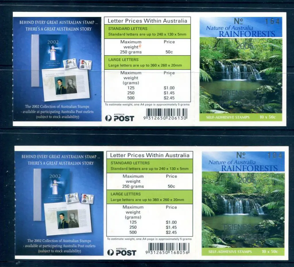 2003 $5 Rainforests ovptd "SAVE OUR FIG TREE ... Image 1++