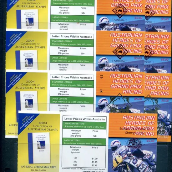 2004 $5 Grand Prix ovptd "Celebrating 25 Years at ...
