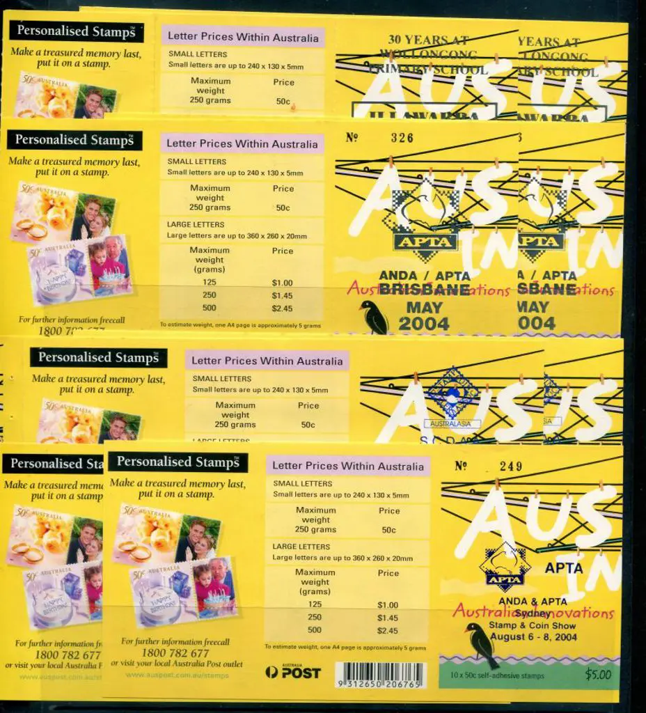2004 $5 Innovations ovptd "ANDA/APTA Brisbane May ... Image 1++