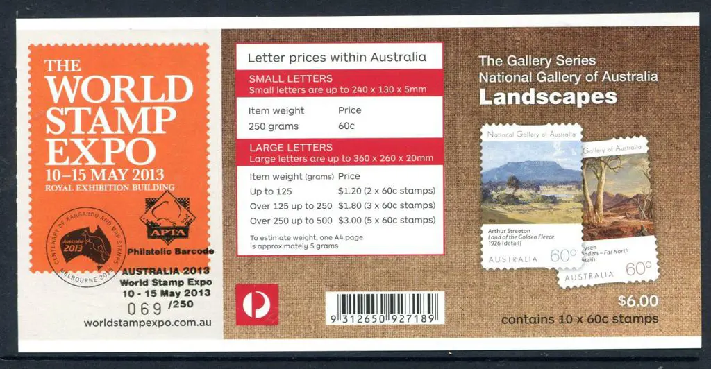 2013 $6 Landscapes similar to the above lot but ... Image 1++