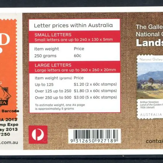 2013 $6 Landscapes similar to the above lot but ...