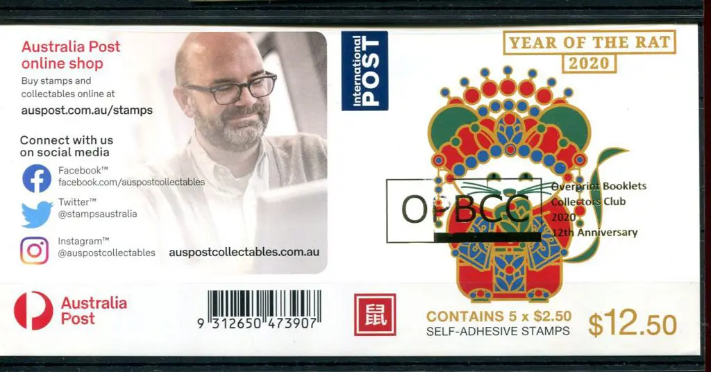 2020 $12.50 Christmas Island Year of the Rat ... Image 1++