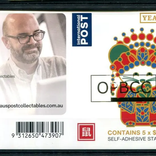 2020 $12.50 Christmas Island Year of the Rat ...