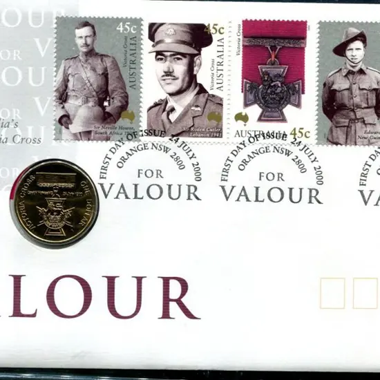2000 (24th July) Victoria Cross - Valour $1 PNC ...