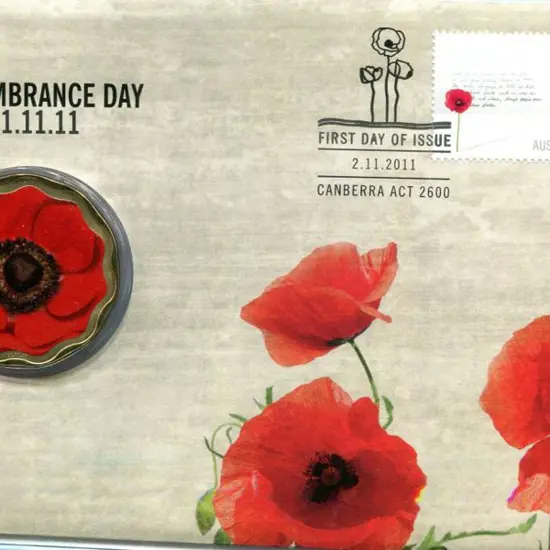 2011 (2nd Nov) Remembrance Day 11.11.11 with $5 ...