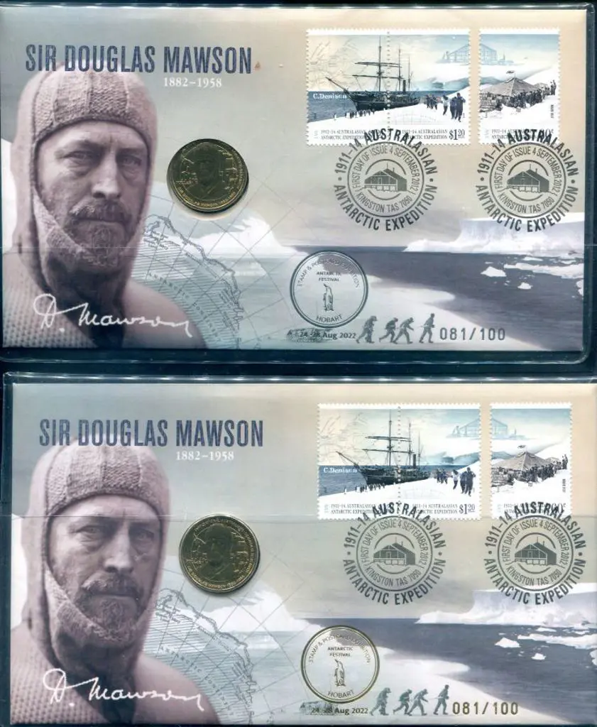 2012 (4th Sept) "Sir Douglas Mawson" $1 commem ... Image 1++