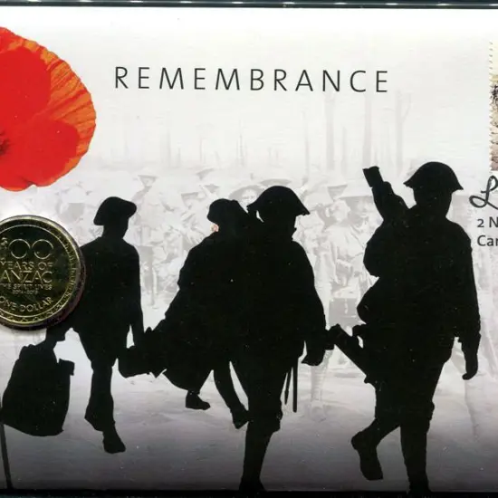 2016 (2nd Nov) Remembrance "Lest We Forget" $1 ...
