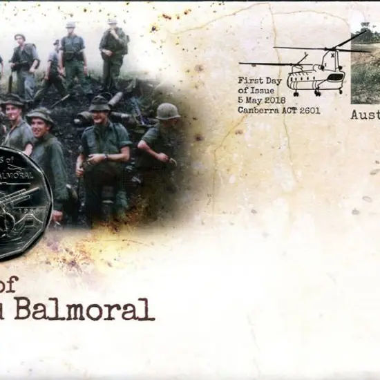 2018 (5th May) Battles of Coral & Balmoral 50c ...