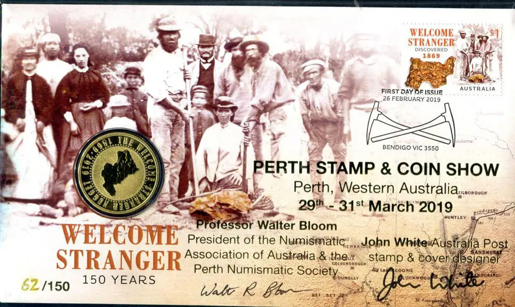 2019 (26th Feb) "Welcome Stranger" 150th Anniv $1 ... Image 1++
