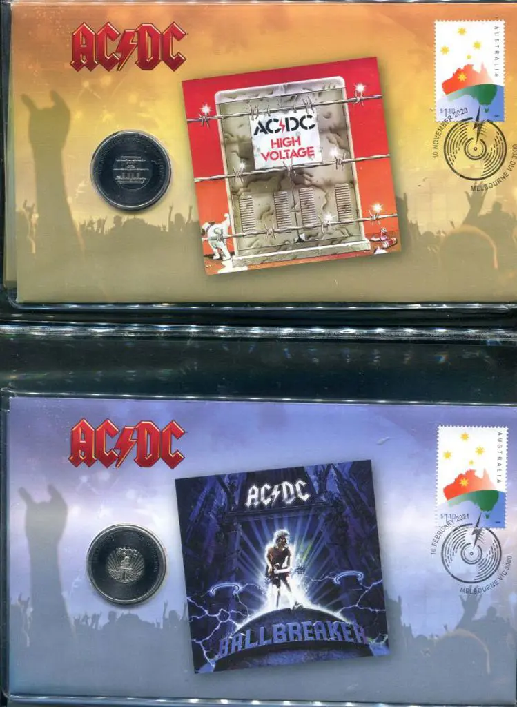 2020 & 2021 AC/DC Album Covers for "Back in ... Image 1++