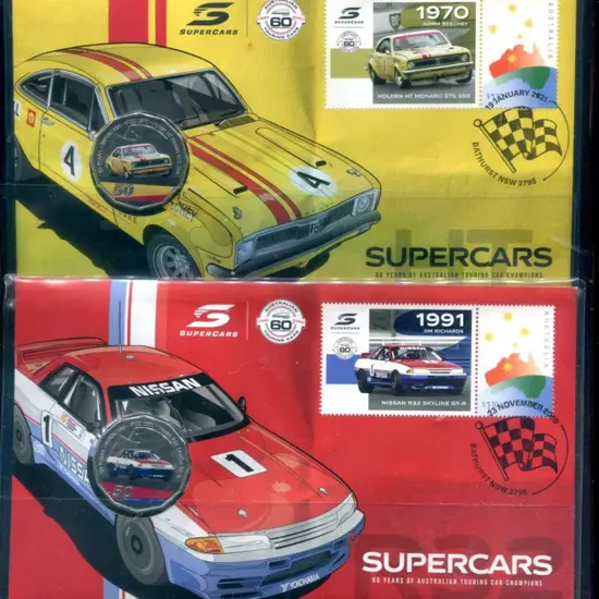 2020 & 2021 Supercars group of 4 different with ...