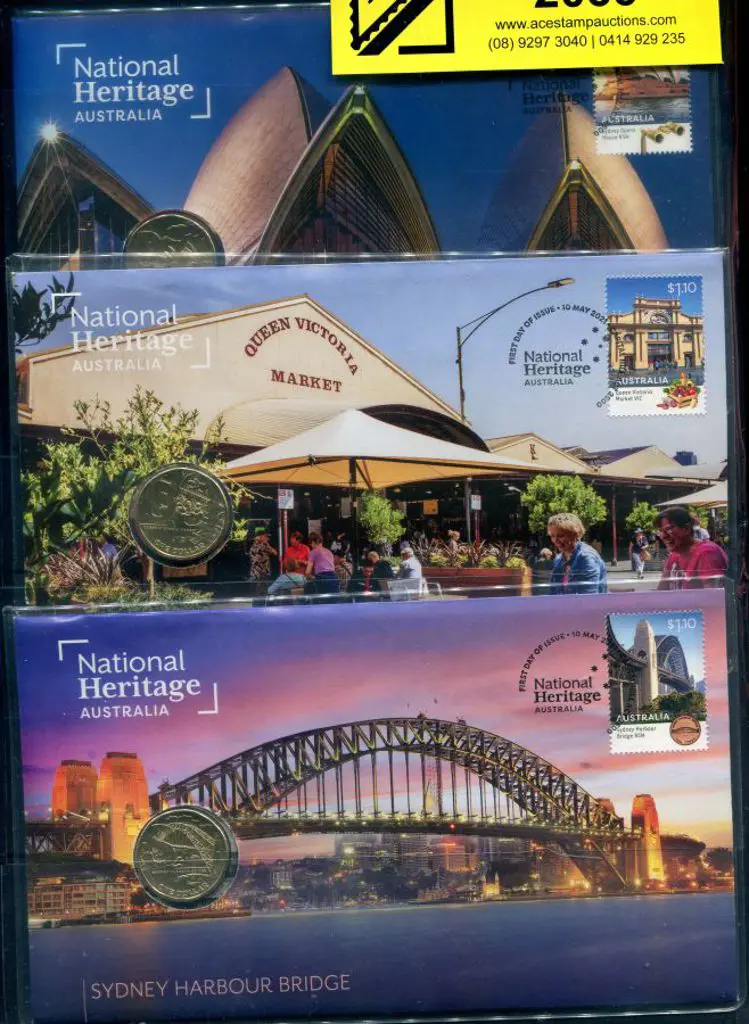 2021 (10th May) National Heritage Sets of 3 for ... Image 1++