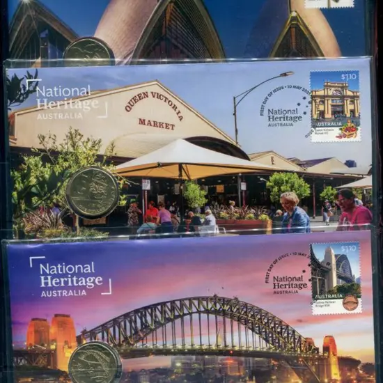 2021 (10th May) National Heritage Sets of 3 for ...