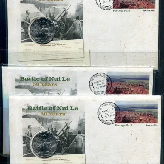2021 (21st Sept) Battle of Nui Le Postage Paid Env ...