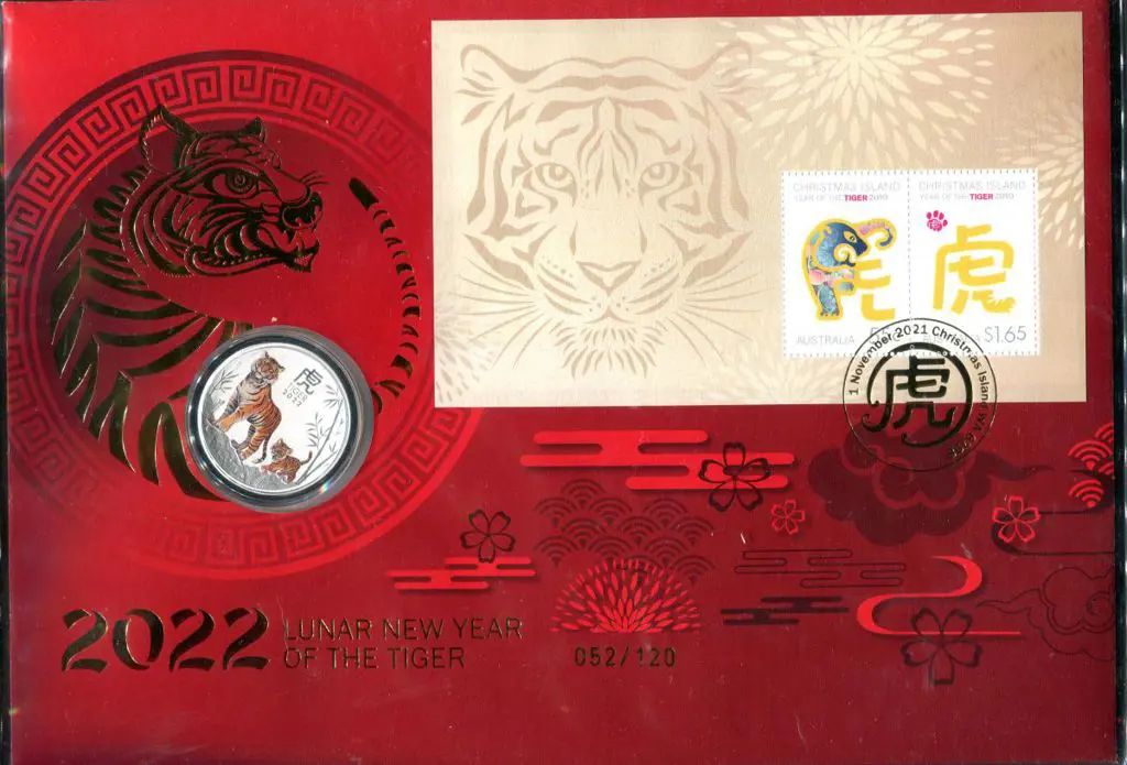 2021 (1st Nov) 2022 Lunar New Year of the Tiger ... Image 1++