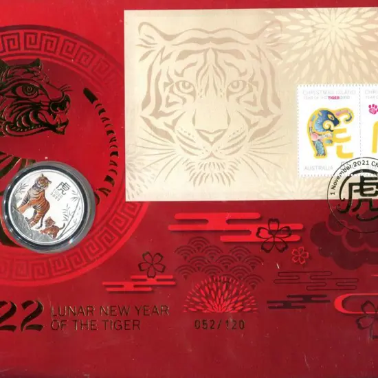 2021 (1st Nov) 2022 Lunar New Year of the Tiger ...