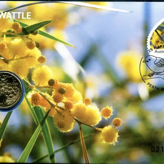 2023 (25th Mar) Perth Stamp & Coin Show - "Wattle" ...