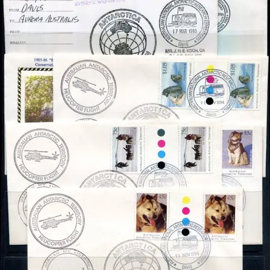 1986-1994 selection of commem covers incl 2 ...