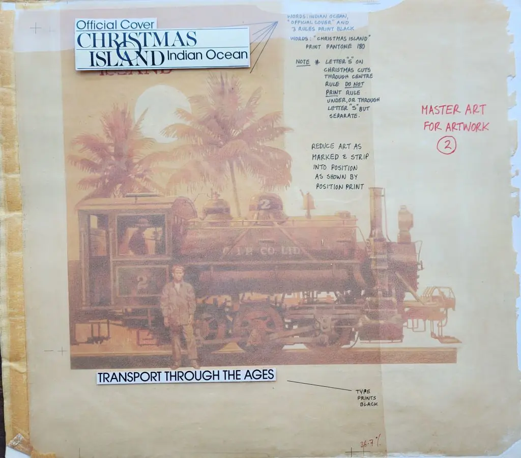 1990 "Transport Through the Ages" FDC hand painted ... Image 1++
