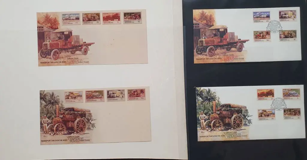 1990 "Transport Through the Ages" FDC colour ... Image 1++