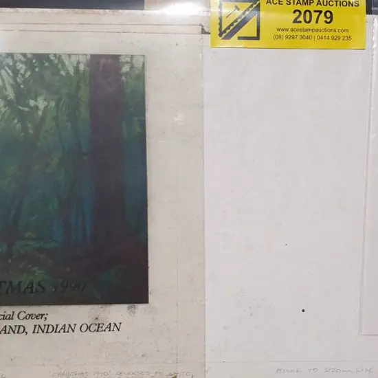 1990 "Christmas 1990 Official Cover; CHRISTMAS ...